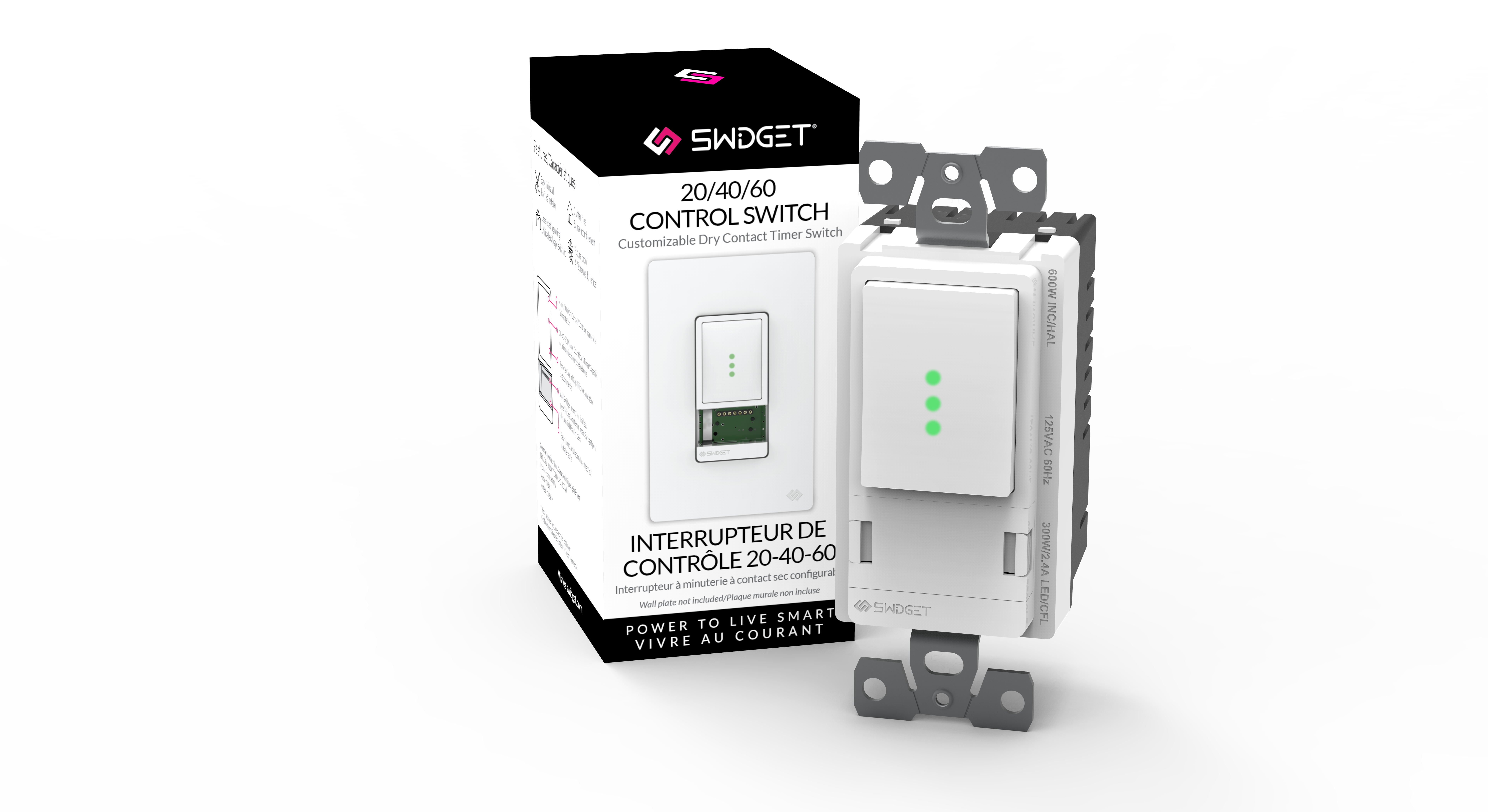 Swidget 20/40/60 Dry Contact Control Switch