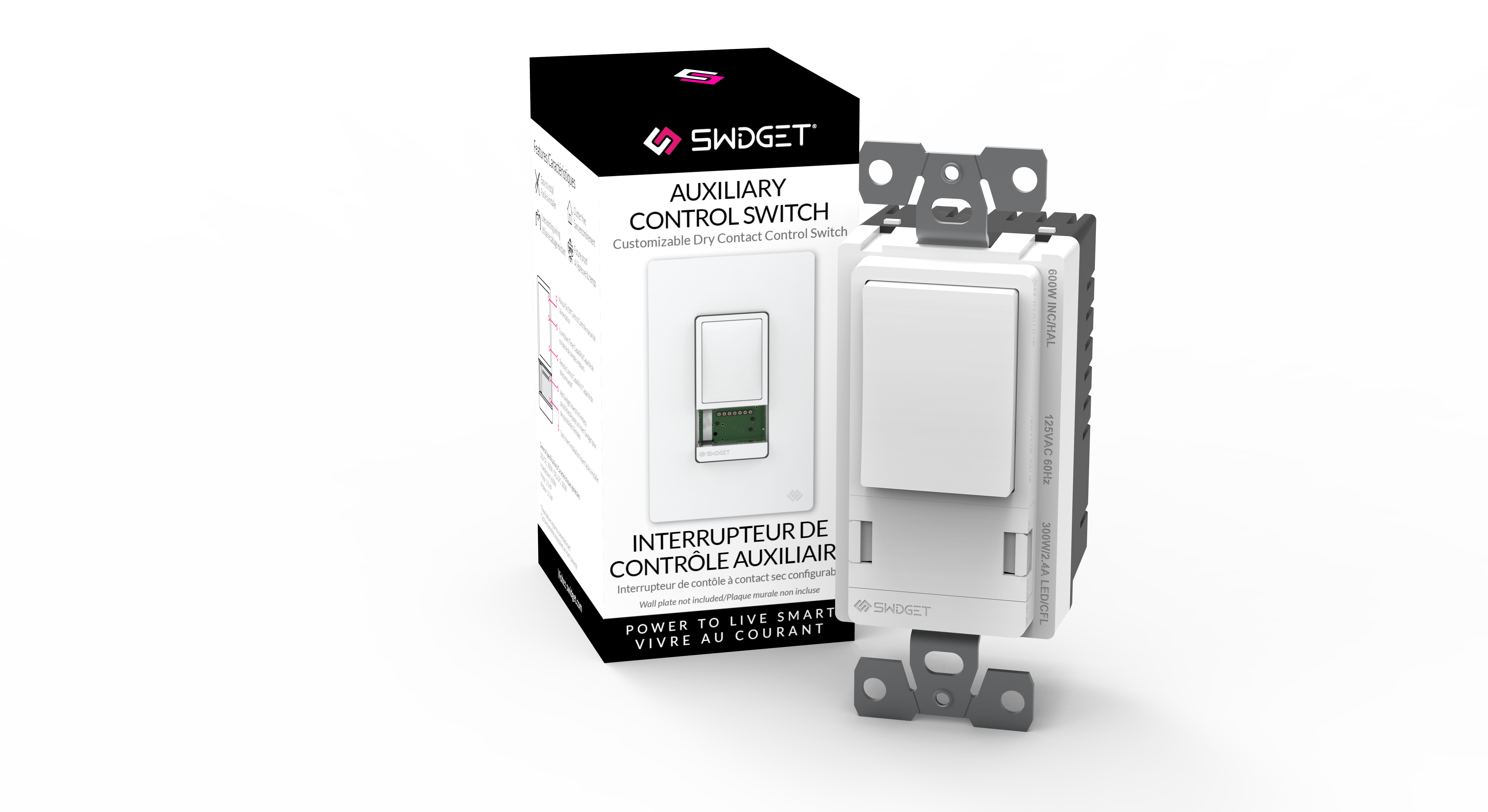 Swidget Auxiliary Control Switch