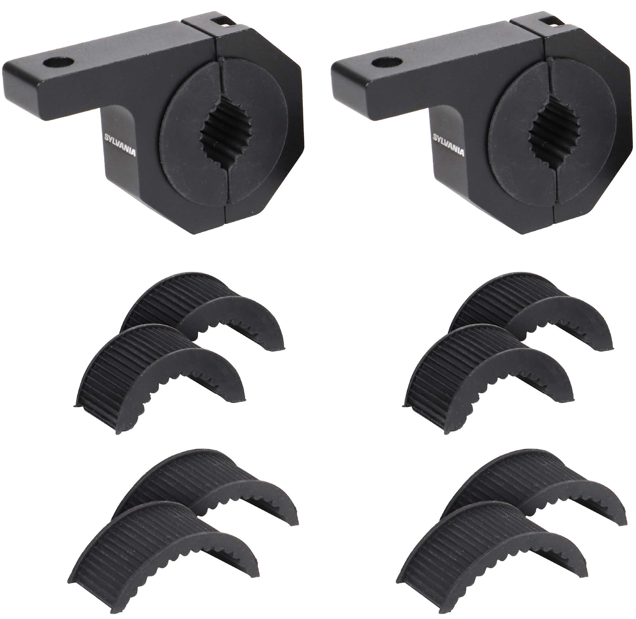 SYLVANIA Universal Bar Mount Bracket Clamp Kit for LED Lights and Accessories, Fits Tubes Measuring 1