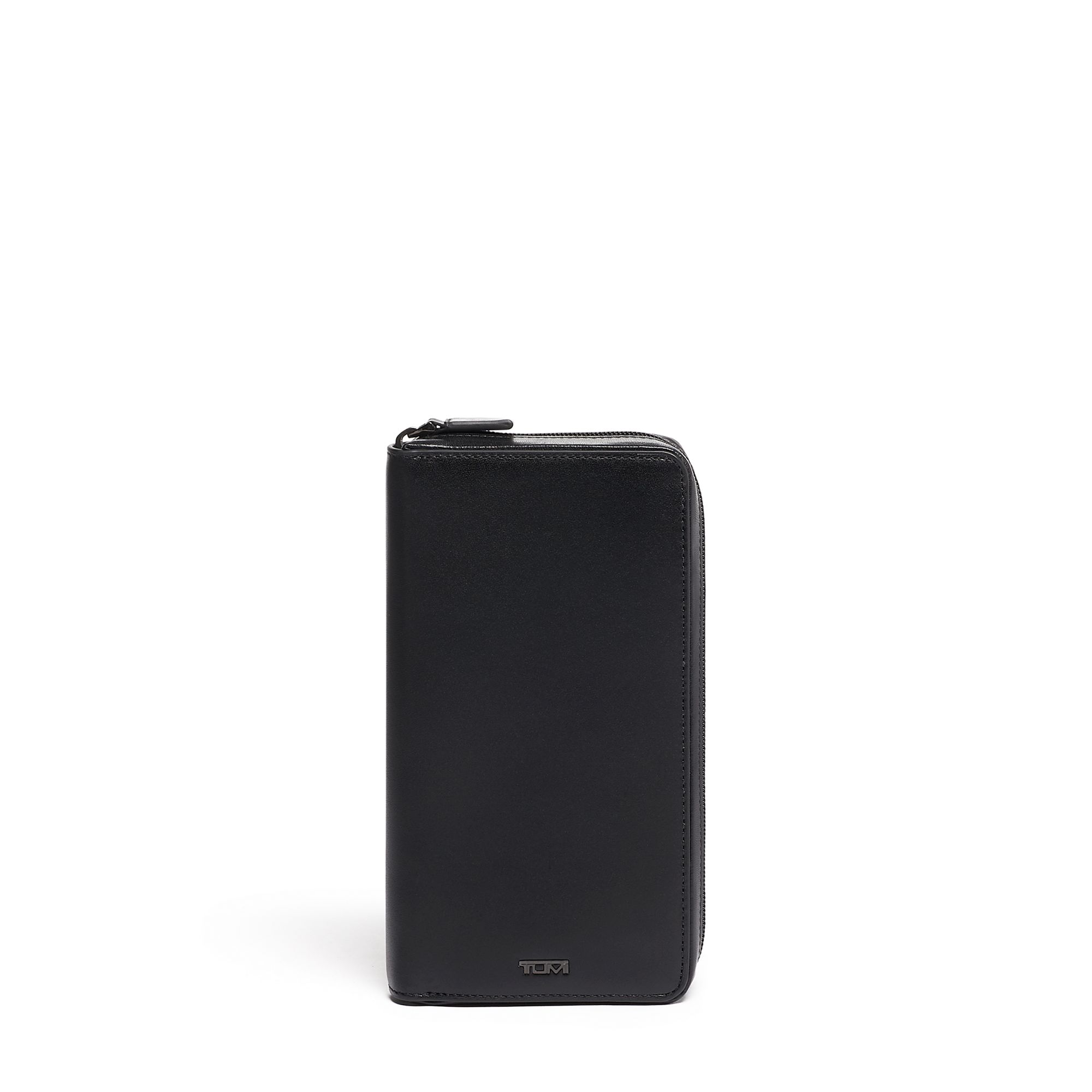 TUMI - Nassau Zip-Around Travel Wallet for Men - Black Smooth