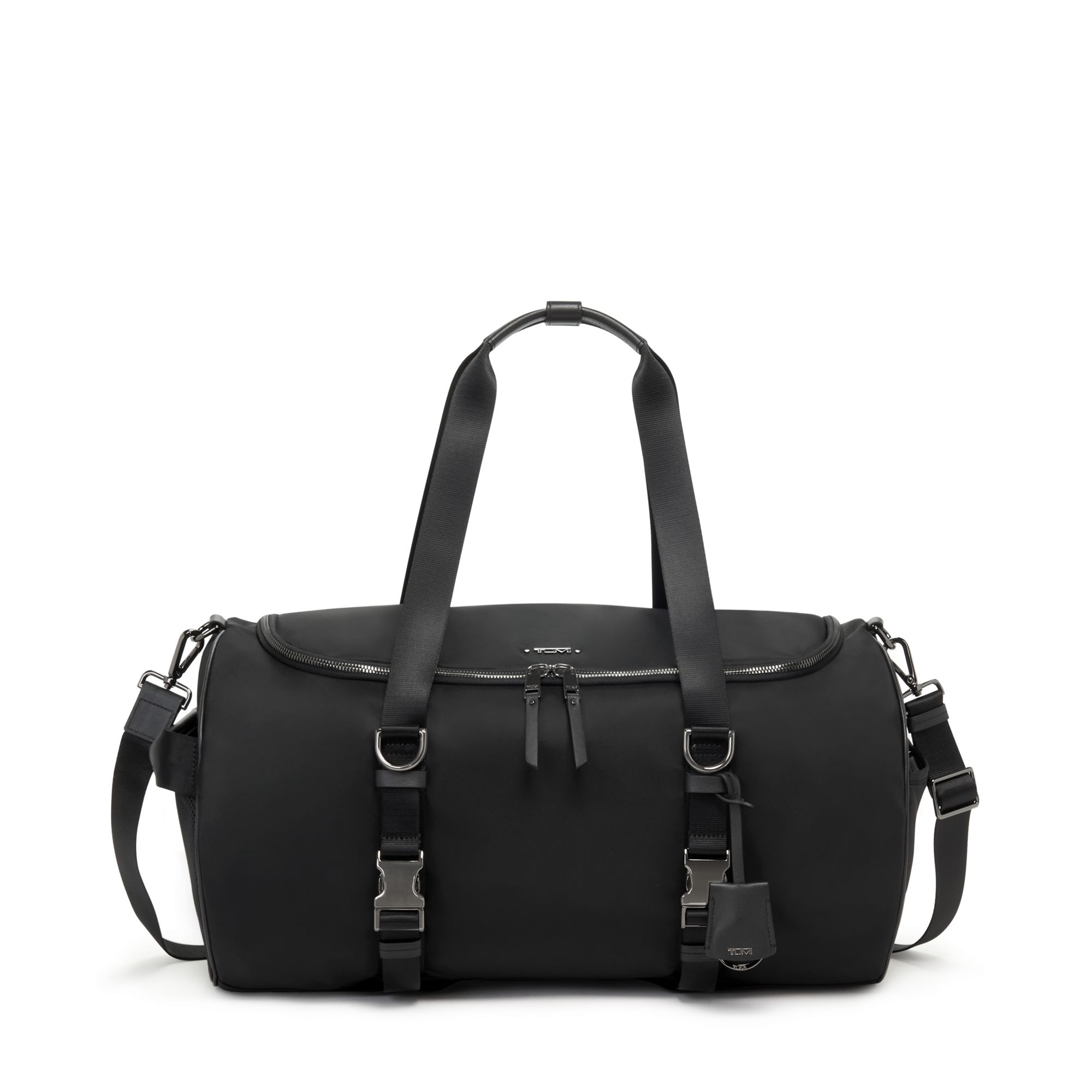 TUMI - Voyageur Misty Duffel Bag for Women - Black/Gunmetal