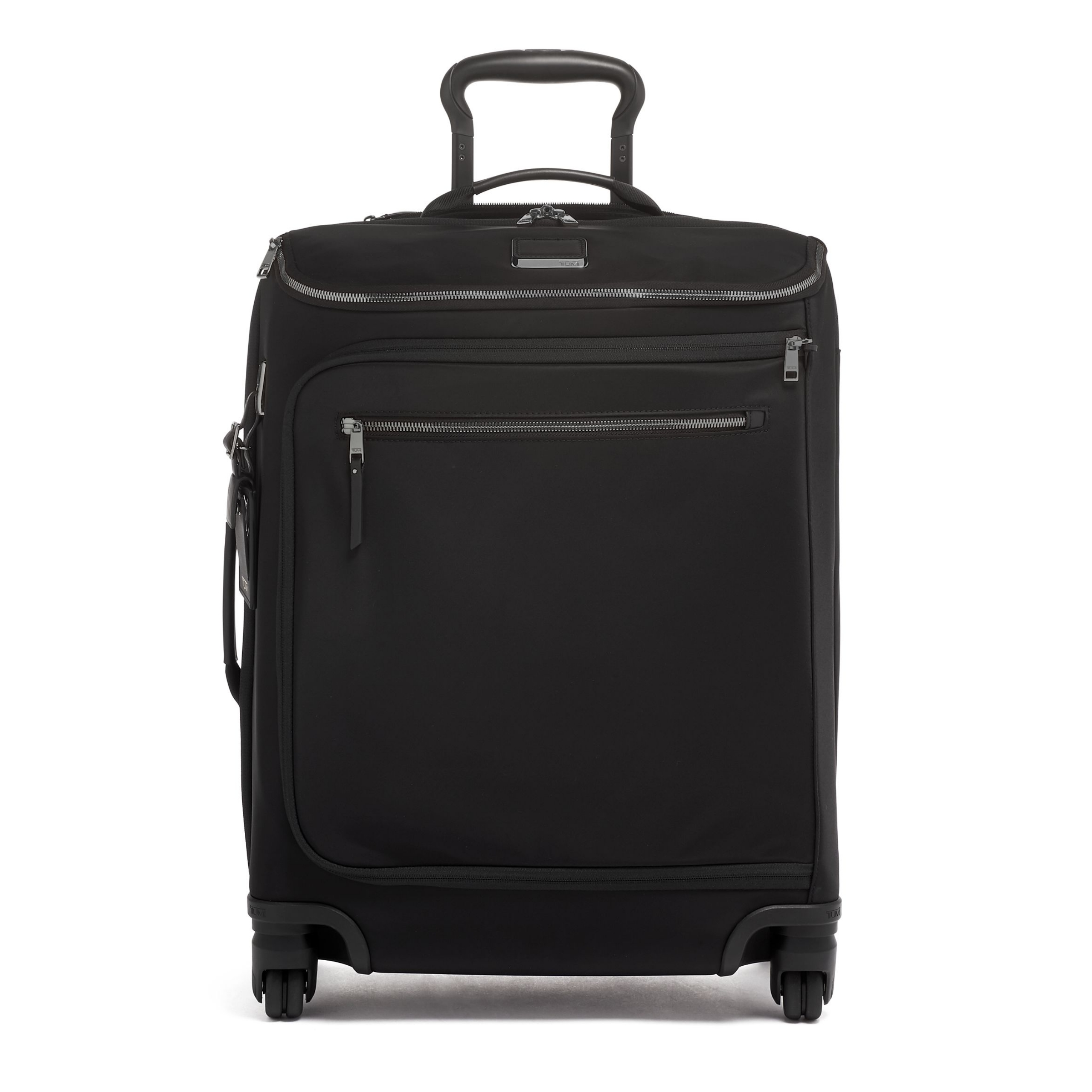 TUMI - Voyageur Leger 4 Wheeled Luggage - Women's Lightweight and Spacious, Sleek Silhouette, Durable Premium Suitcase - Black & Gunmetal
