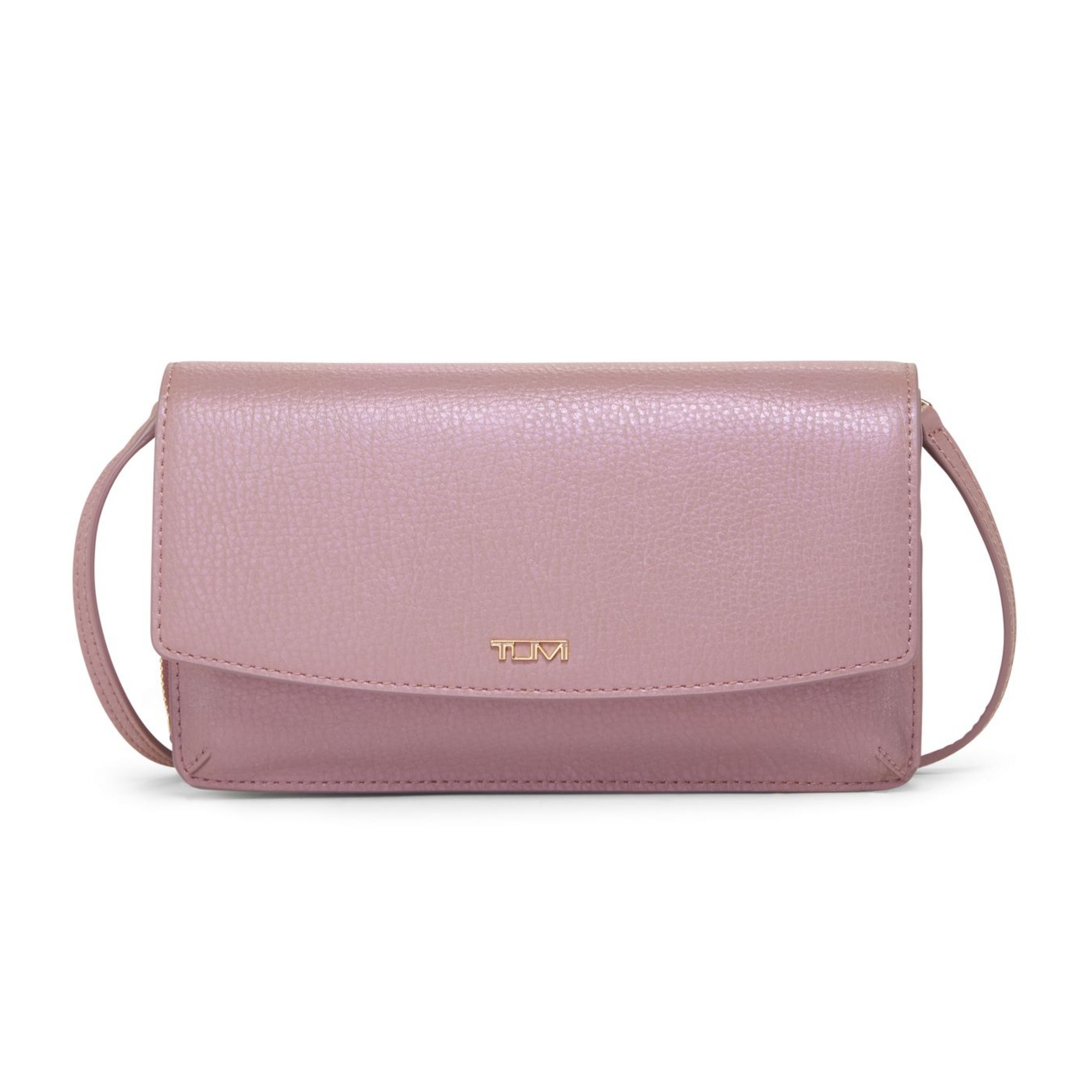 TUMI - Belden Wallet Crossbody for Women - Pearl Pink
