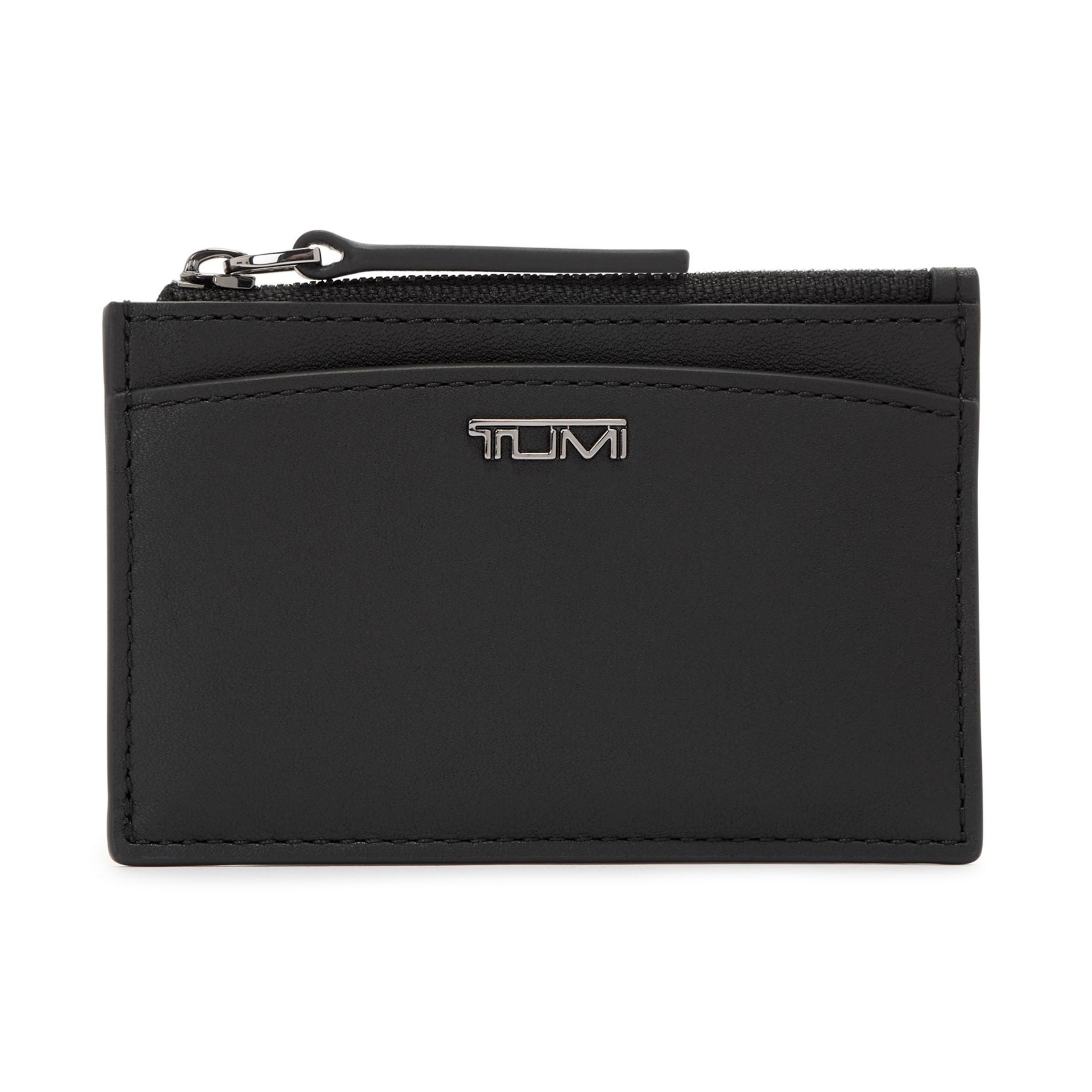 TUMI Belden Zip Card Case - Black