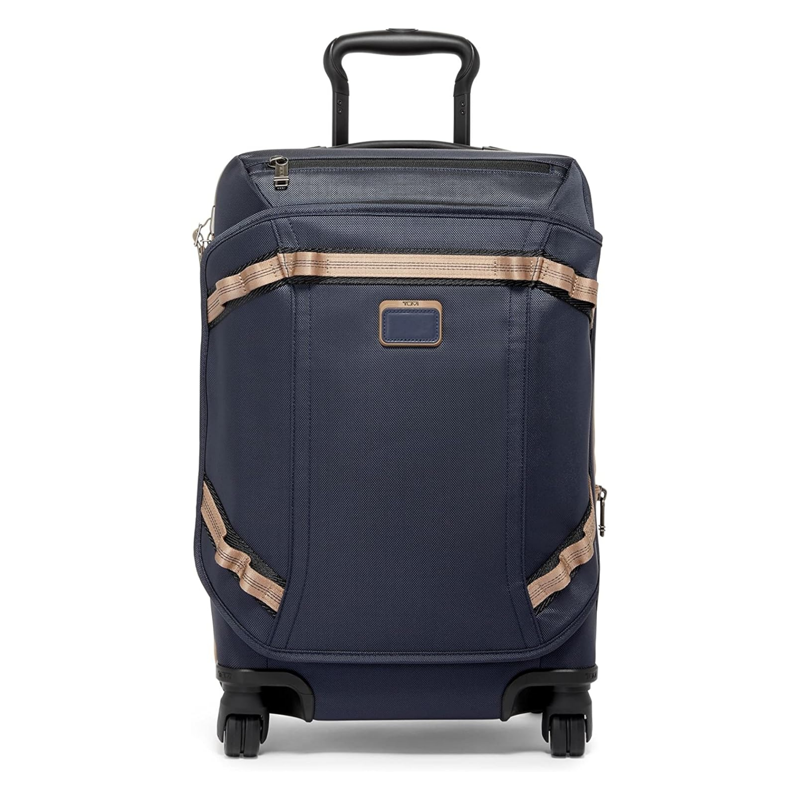 TUMI Alpha Bravo International Front Lid Expandable 4 Wheel Carry On - Midnight Navy/Khaki