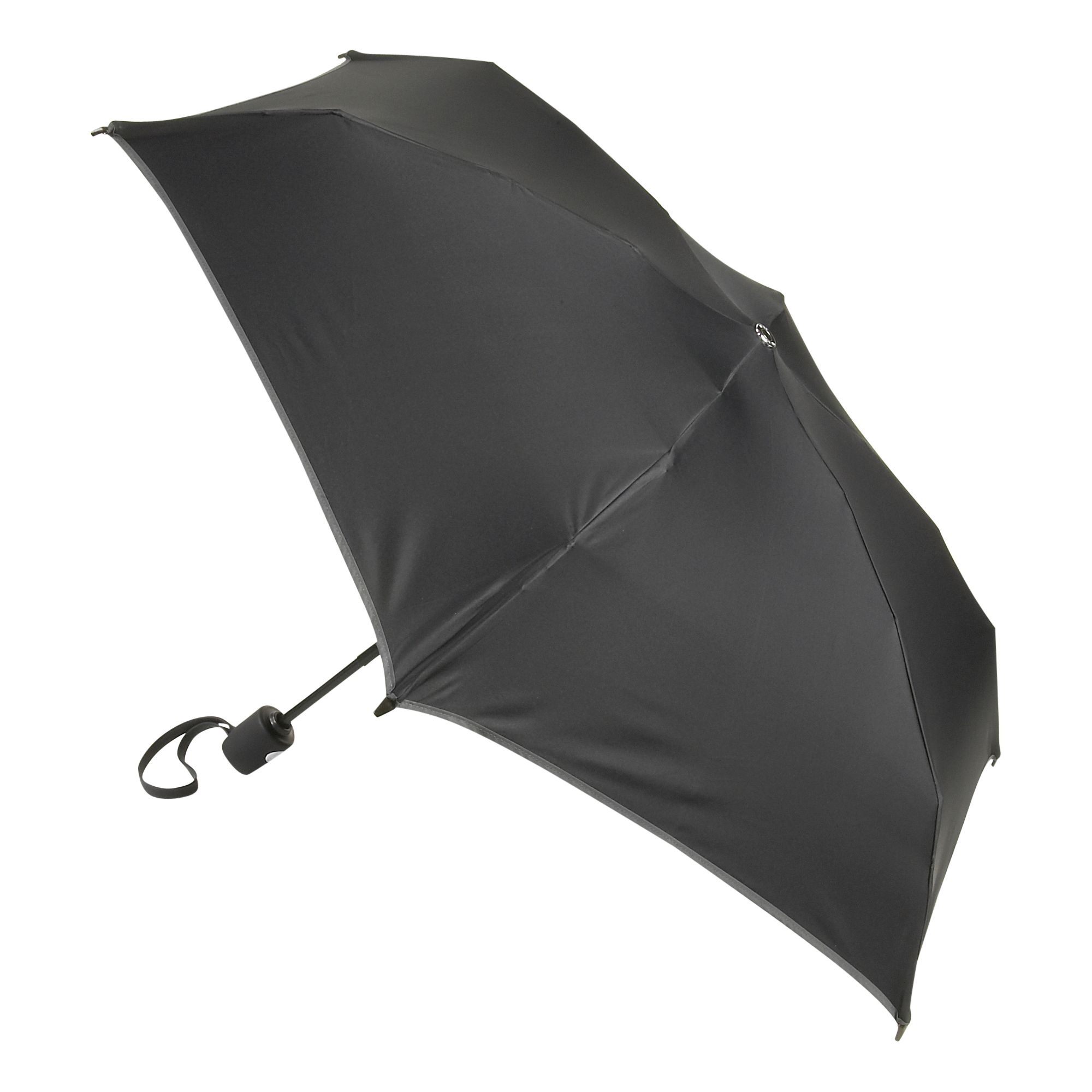 TUMI - Auto Close Umbrella - Windproof Compact Travel Umbrella - Small - Black