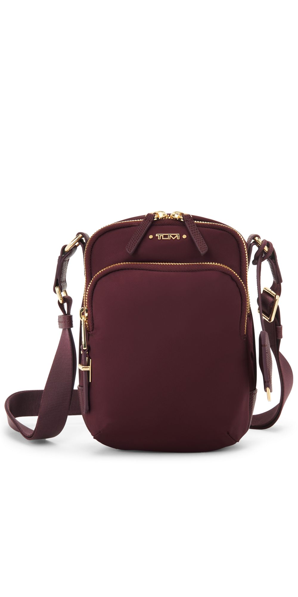 TUMI - Voyageur Ruma Crossbody Bag - Over Shoulder Satchel for Women - Beetroot